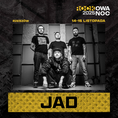 grafika promująca zespół Jad